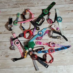 26‎ Different Kids Children's Character Watches Huge Lot Wristwatches NO OFFERS